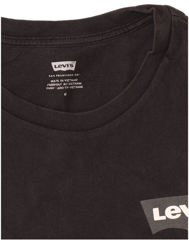 Levi's Herren T-Shirt Top Medium Schwarz