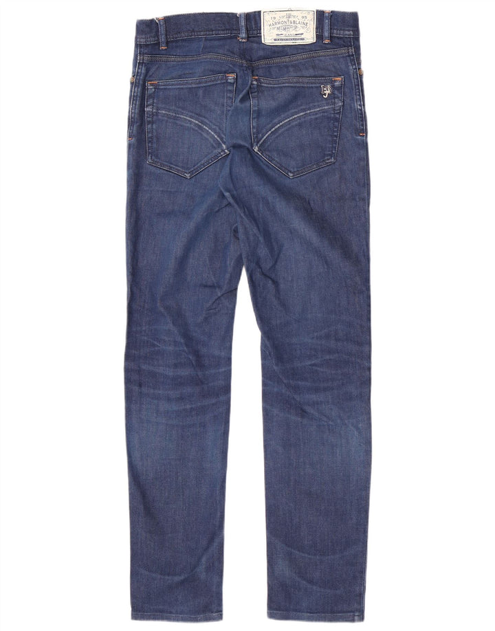 Harmont & Blaine Herren Slim Jeans W30 L32 Blaue Baumwolle