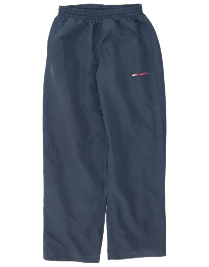 Reebok Herren-Trainingshose, Größe S, Marineblau, Polyester