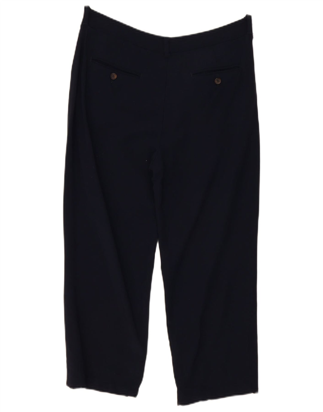 Max Mara Damen Caprihose W30 L23 Marineblau