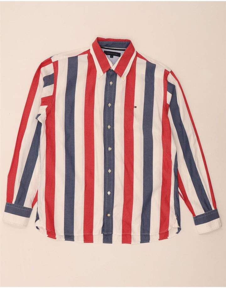Tommy Hilfiger Herrenhemd, groß, mehrfarbig, gestreift