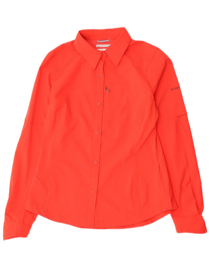 Columbia Damen Omni-Shade-Hemd UK 12 Mittelorange Polyester