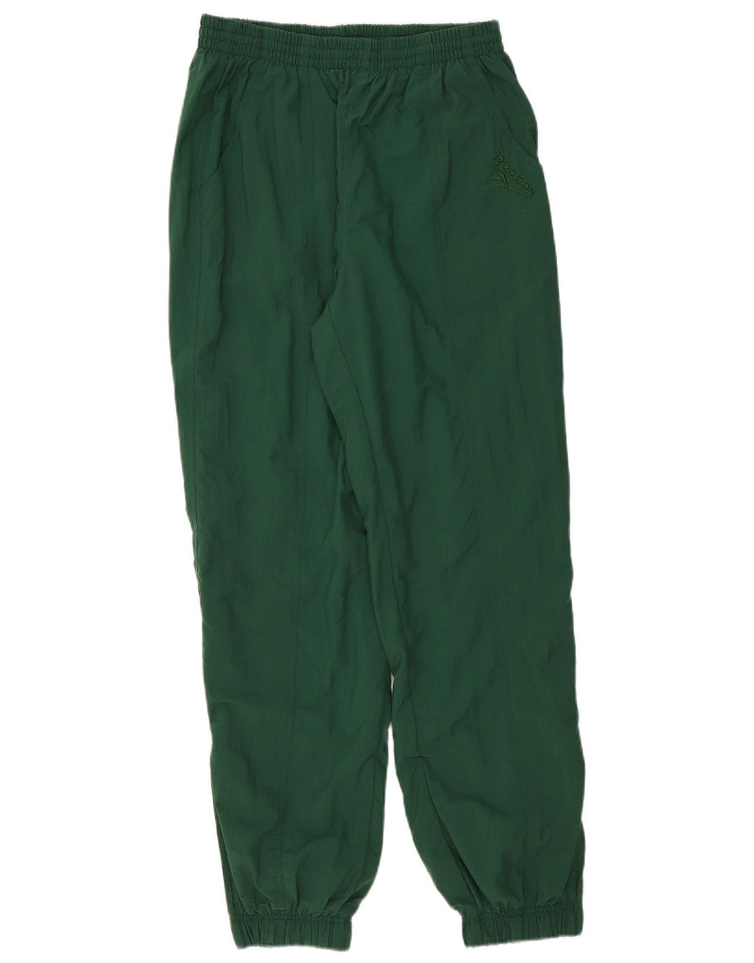 REEBOK Herren-Trainingshose, Jogginghose, groß, grünes Nylon