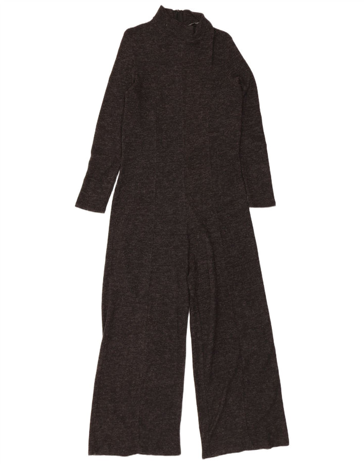 Zara Damen-Overall mit 3/4-Ärmeln, Größe S, Grau