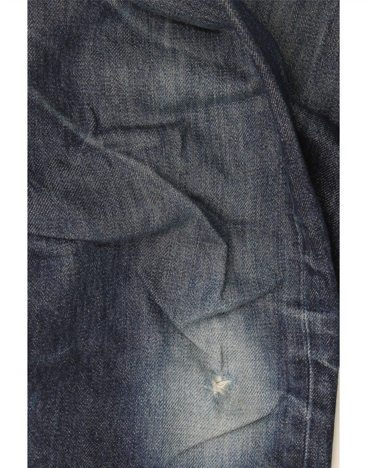 Levi's Damen 501 Straight Jeans W31 L32 Marineblau