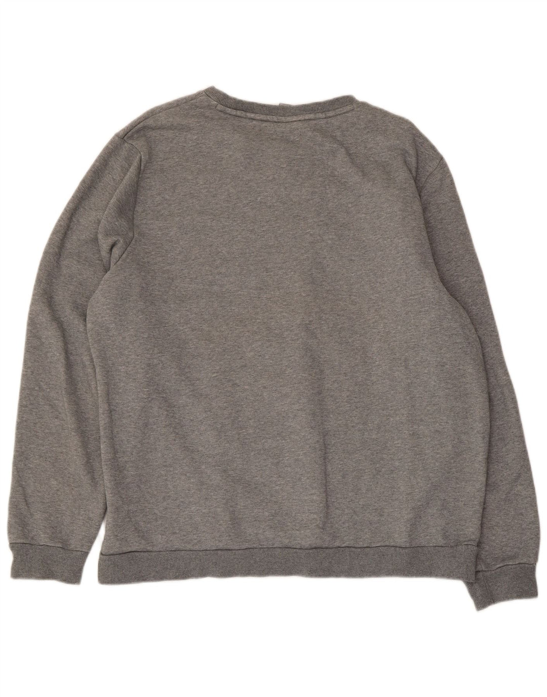 Puma Herren Sweatshirt Pullover XL Grau gefleckte Baumwolle