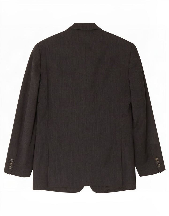 Dolce & Gabbana Herren Ittierre 3-Knopf-Blazerjacke IT 50 Große graue Wolle