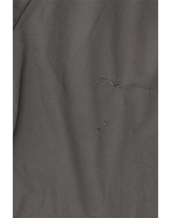 Adidas Herren-Sportshorts mit normaler Passform, Größe S, grau, Polyester