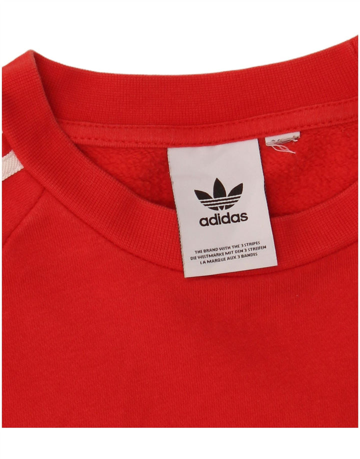ADIDAS Herren Sweatshirt Pullover Medium Rot
