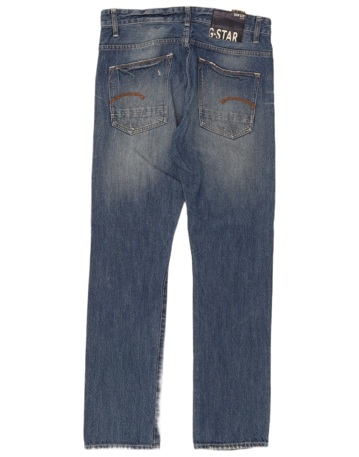 G-STAR Herren Yield Slim Jeans W33 L32 Blaue Baumwolle