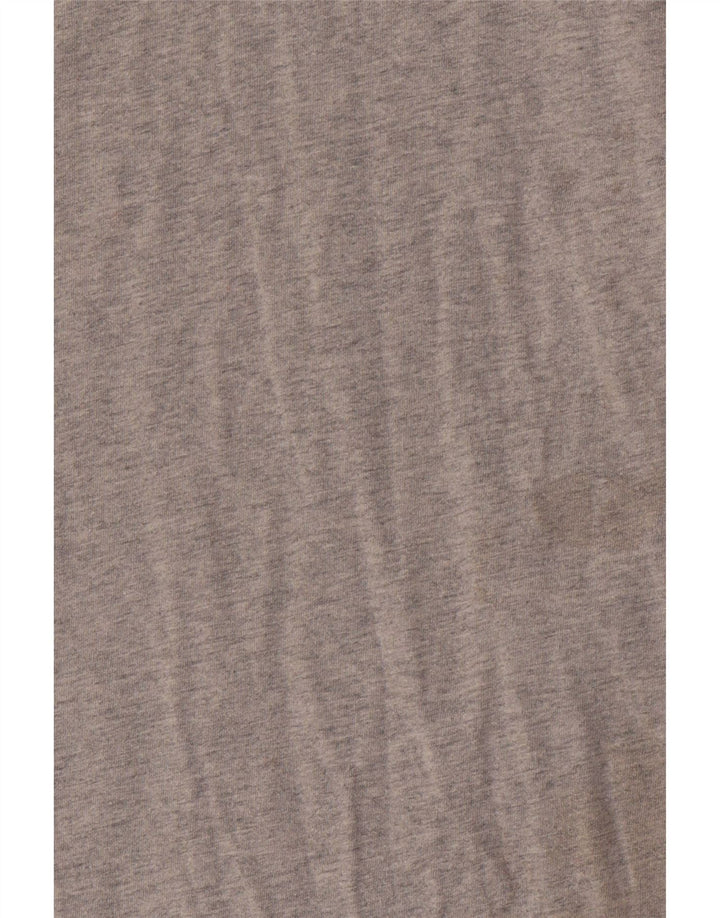 Tommy Hilfiger Herren-T-Shirt mit normaler Passform, mittelgrauer Baumwolle