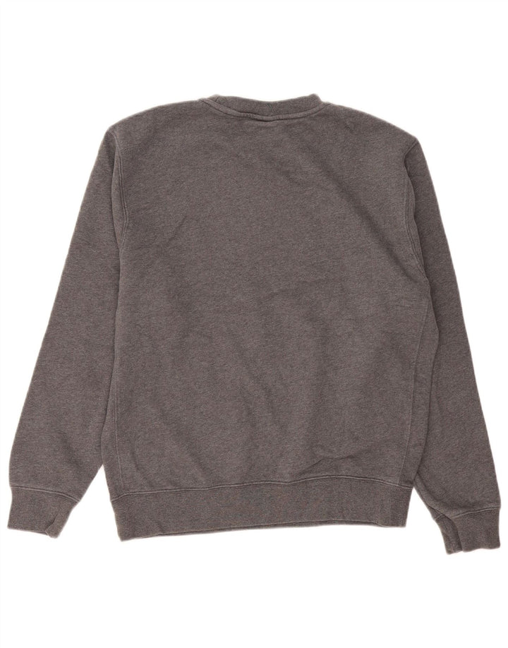 Nike Herren Sweatshirt Pullover Small Grau Baumwolle