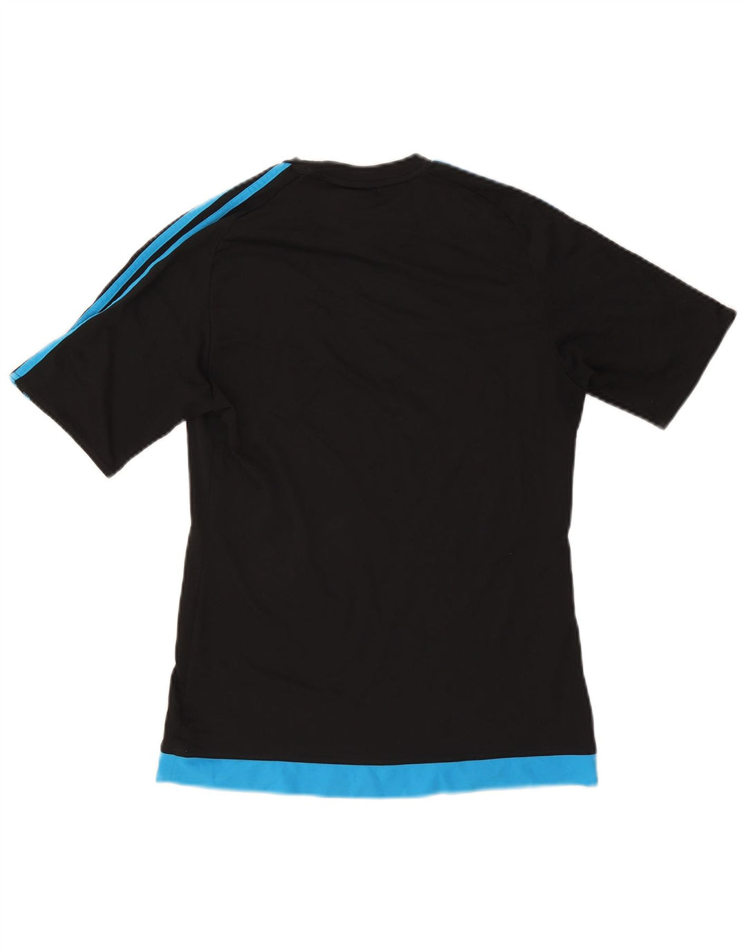 Adidas Herren Climalite T-Shirt Top Small Schwarz Colourblock Polyester