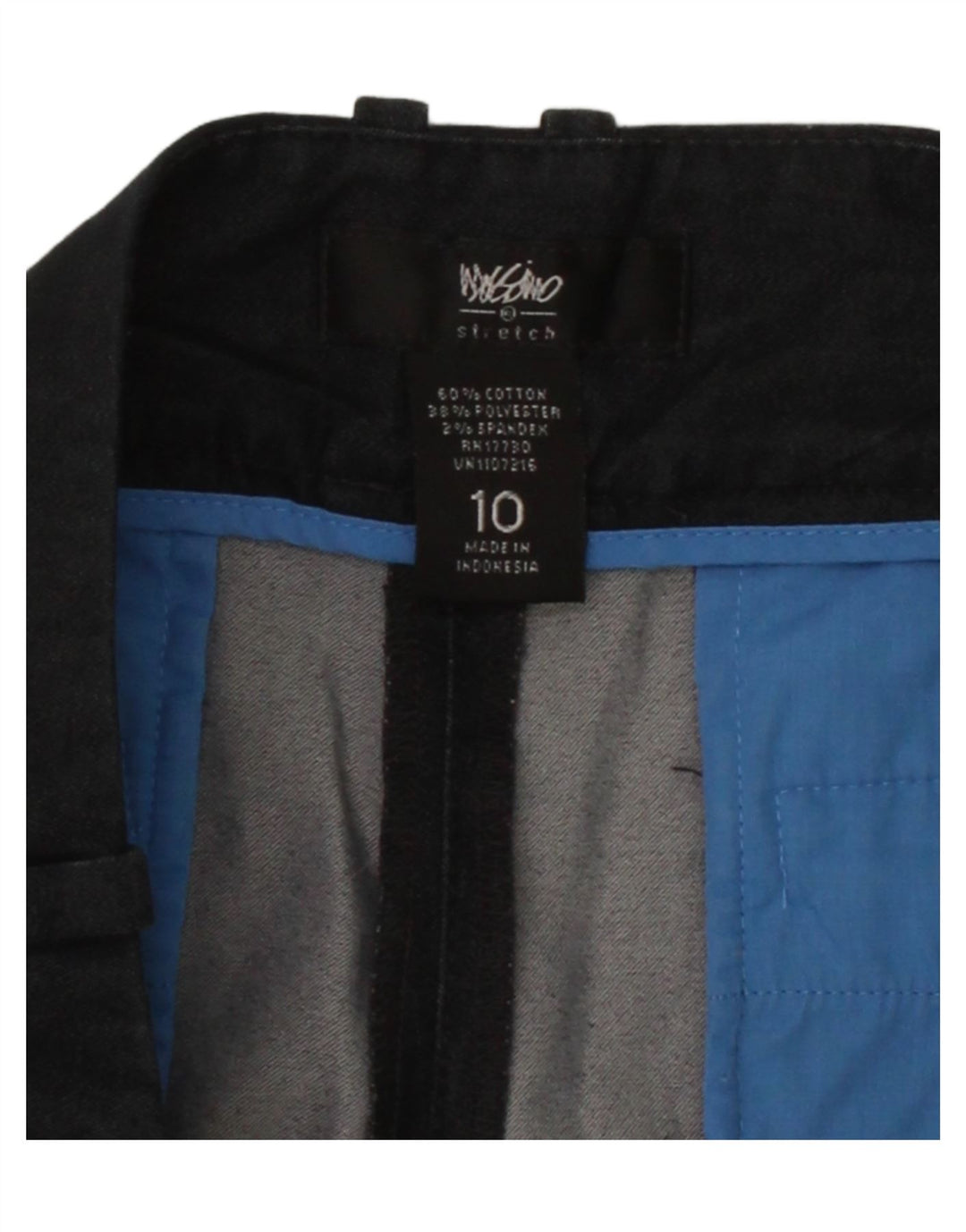 MOSSIMO Womens Casual Shorts US 10 Large W34 Black Cotton Vintage Mossimo and Second-Hand Mossimo from Messina Hembry 