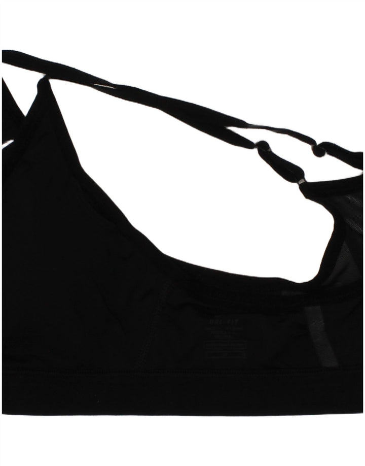 Nike Damen Dri Fit Sport-BH-Oberteil, mittelgroß, Schwarz, Sport