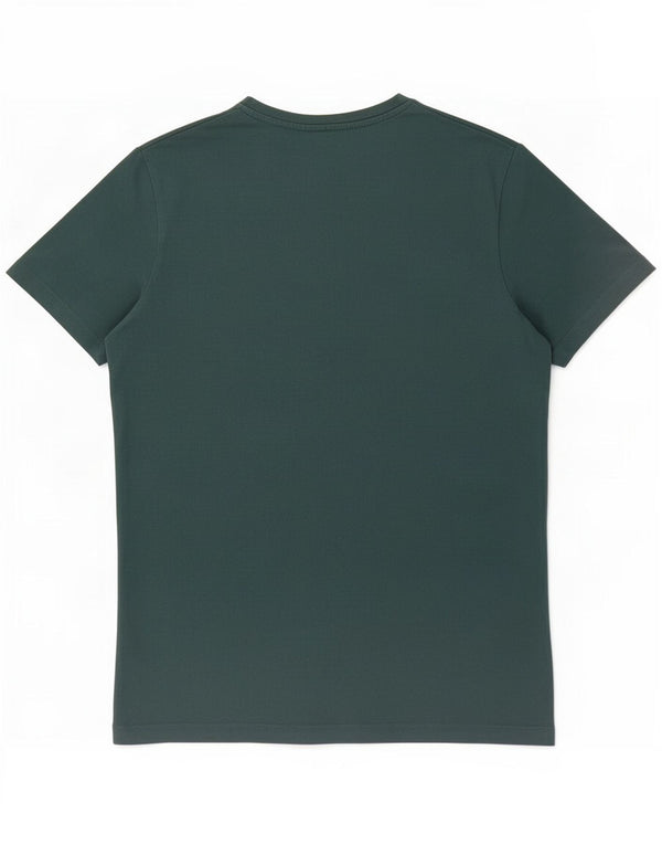 Jack & Jones Herren-T-Shirt mit normaler Passform, mittelgrün, Baumwolle