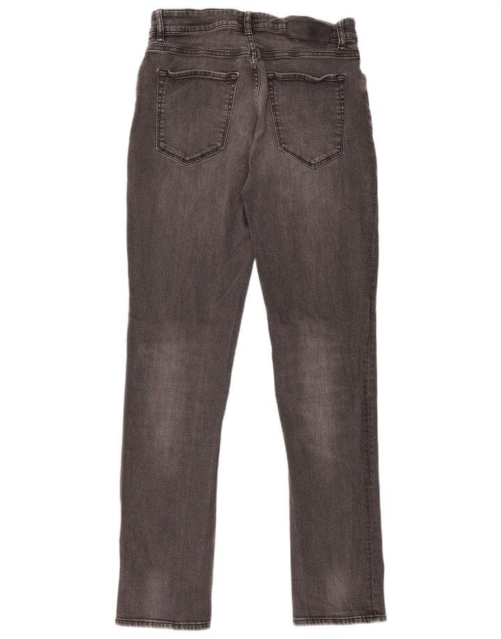 Hugo Boss Herren Slim Jeans W31 L32 Graue Baumwolle