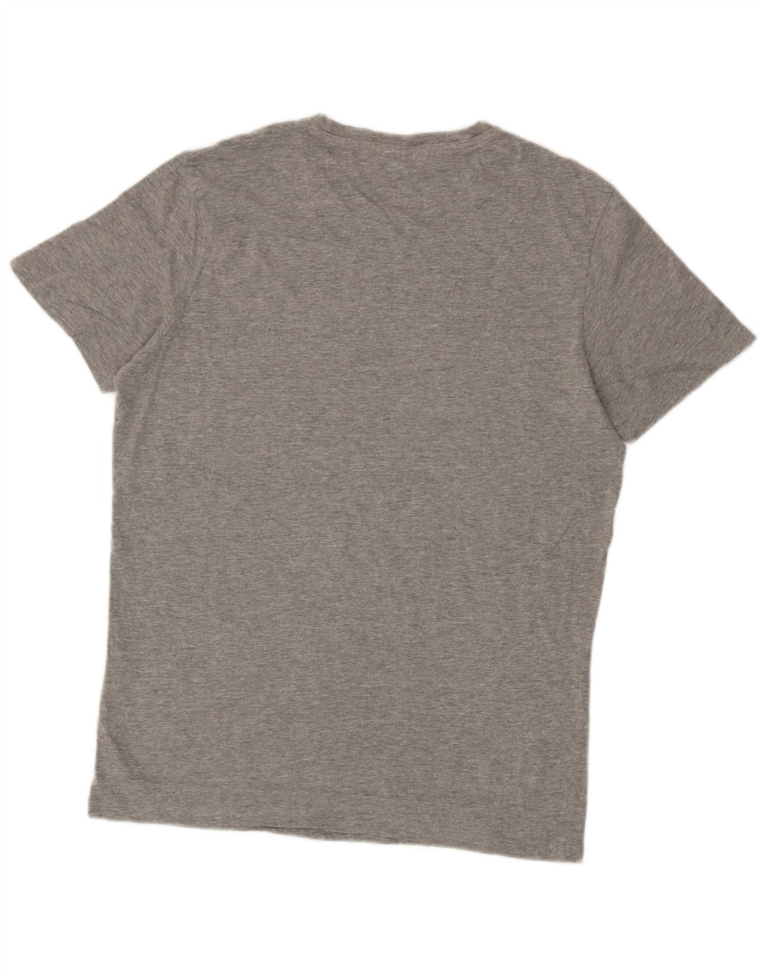 Jack & Jones Herren Core Graphic T-Shirt-Oberteil aus mittelgrauer Baumwolle