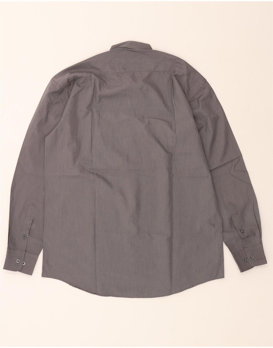 PIERRE CARDIN Mens Paris Shirt Size 16 Large Grey Vintage Pierre Cardin and Second-Hand Pierre Cardin from Messina Hembry 