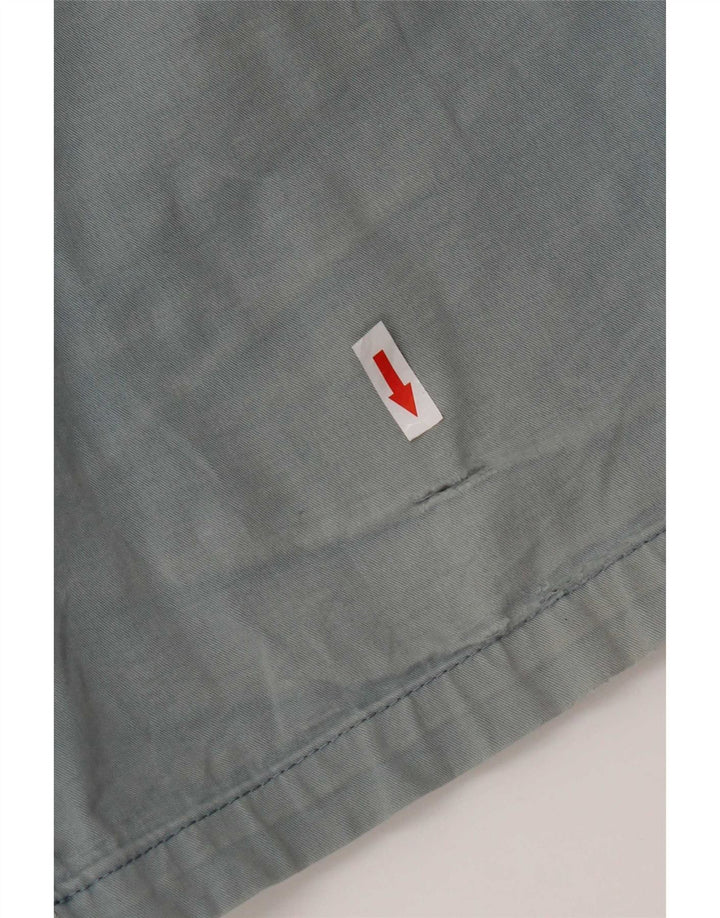 Marks & Spencer Herren-Chinoshorts, Größe L, W36, Blau, Baumwolle