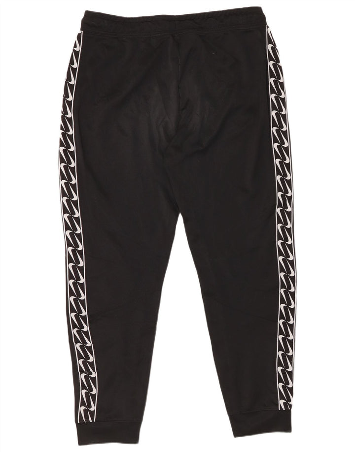 NIKE Herren-Trainingsanzug mit Grafik, Jogginghose, Größe L, Schwarz