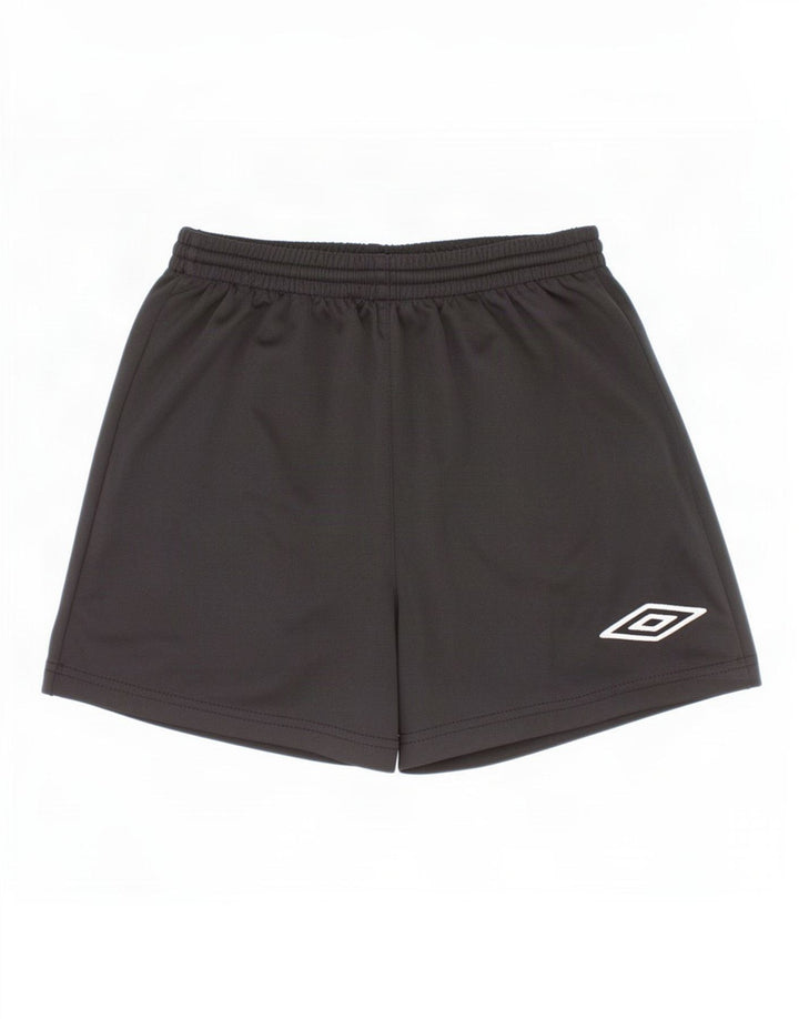 Umbro Sportshorts für Jungen, 9–10 Jahre, mittelgroß, Schwarz