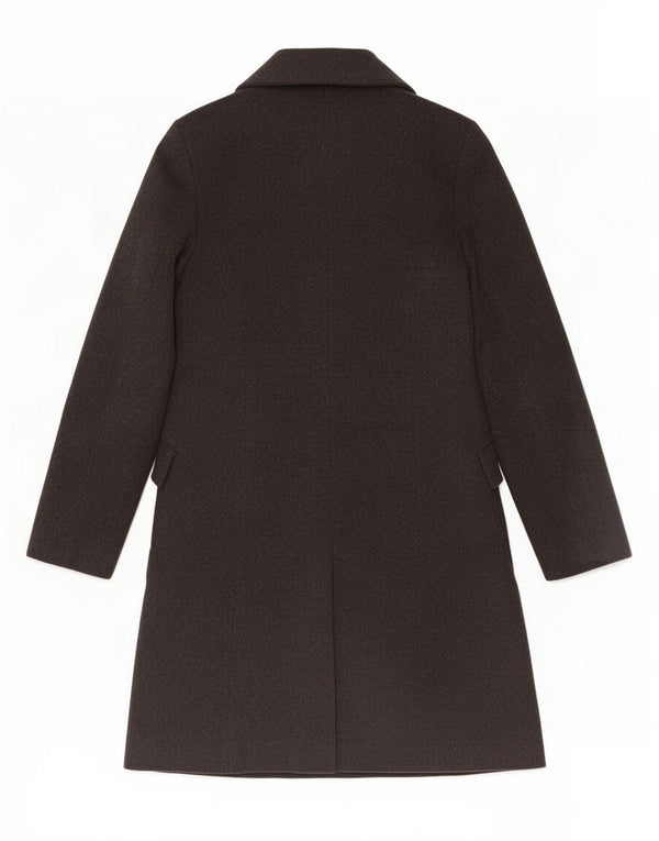Zara Damen Mantel UK 10 Small Graue Wolle