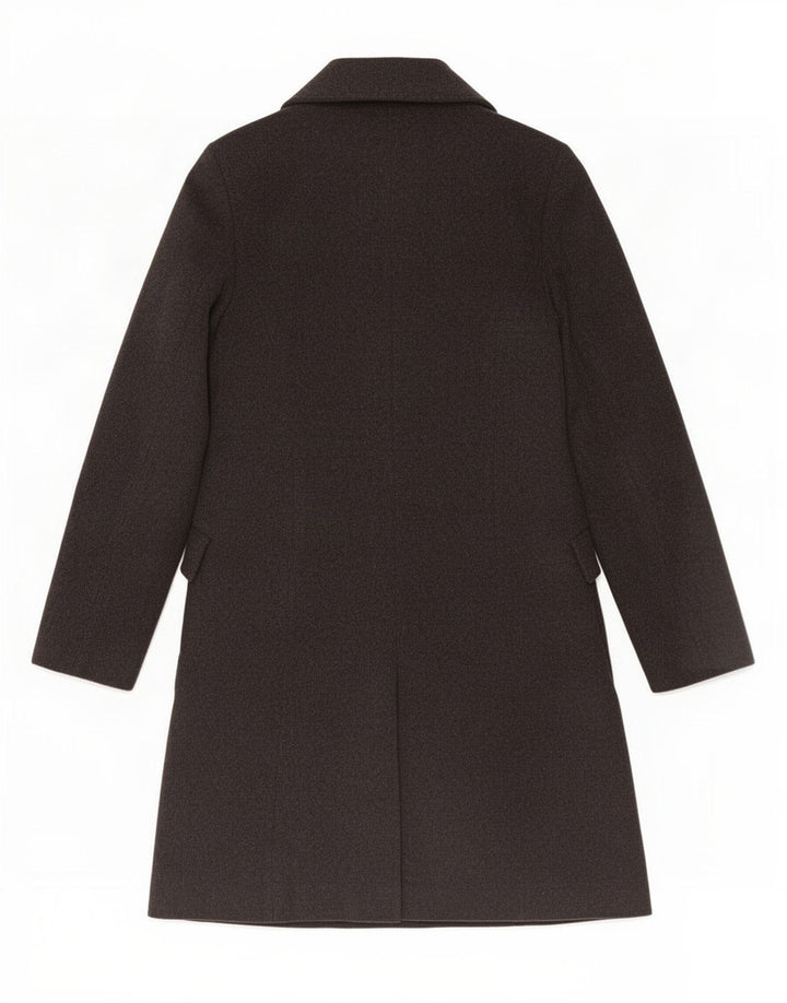 Zara Damen Mantel UK 10 Small Graue Wolle