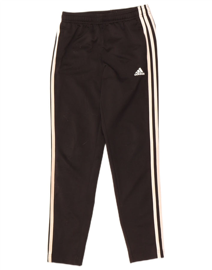 Adidas Jungen Aeroready Trainingshose 9–10 Jahre, schwarzes Polyester