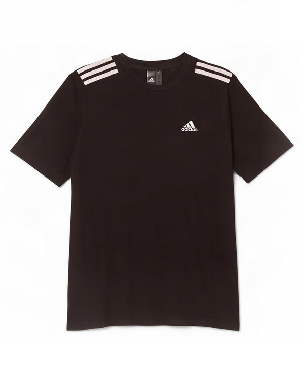 Adidas Herren T-Shirt Top Small Schwarz Baumwolle