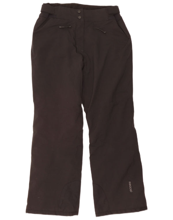 Mountain Warehouse Damen-Skihose UK 12 Mittelschwarzes Polyester