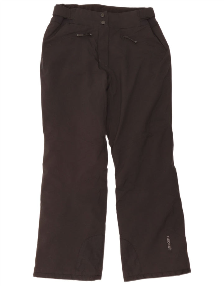 Mountain Warehouse Damen-Skihose UK 12 Mittelschwarzes Polyester