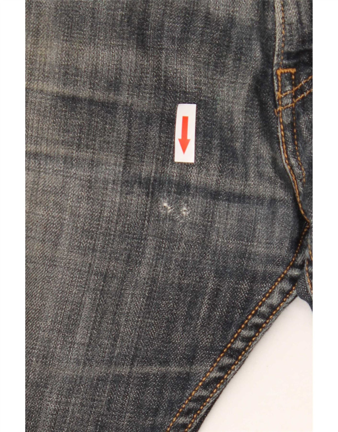 Levi's Herren 505 Straight Jeans W36 L30 Blaue Baumwolle