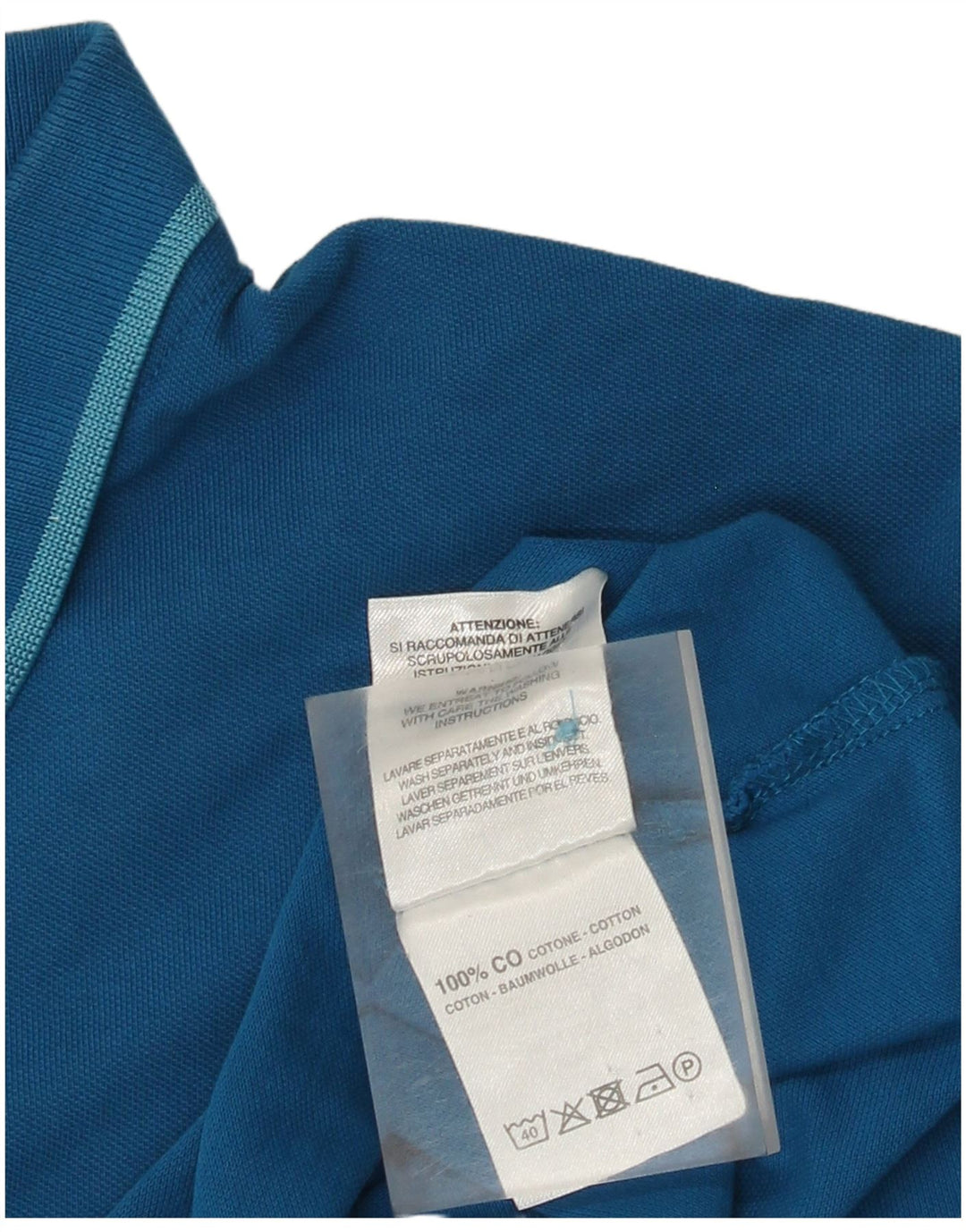 Carrera Herren Poloshirt 2XL Blau Baumwolle