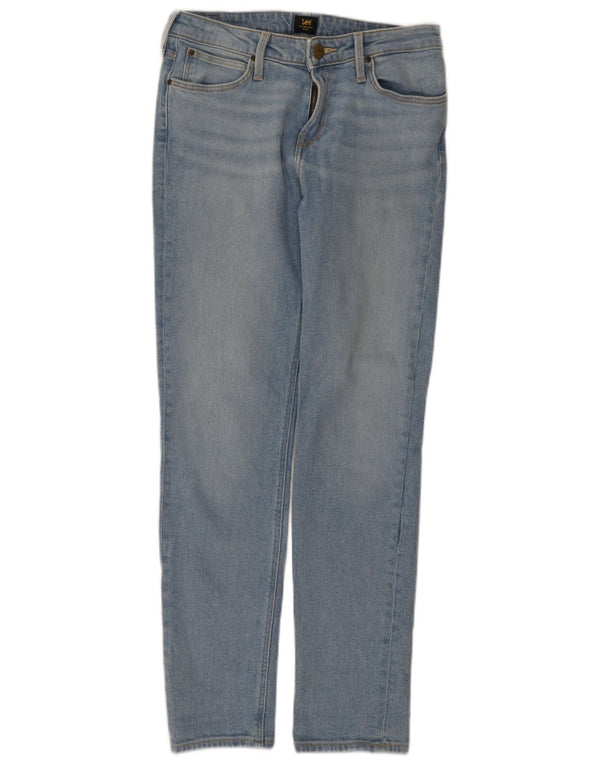 Lee Damen Elly Slim Jeans W27 L31 Blaue Baumwolle