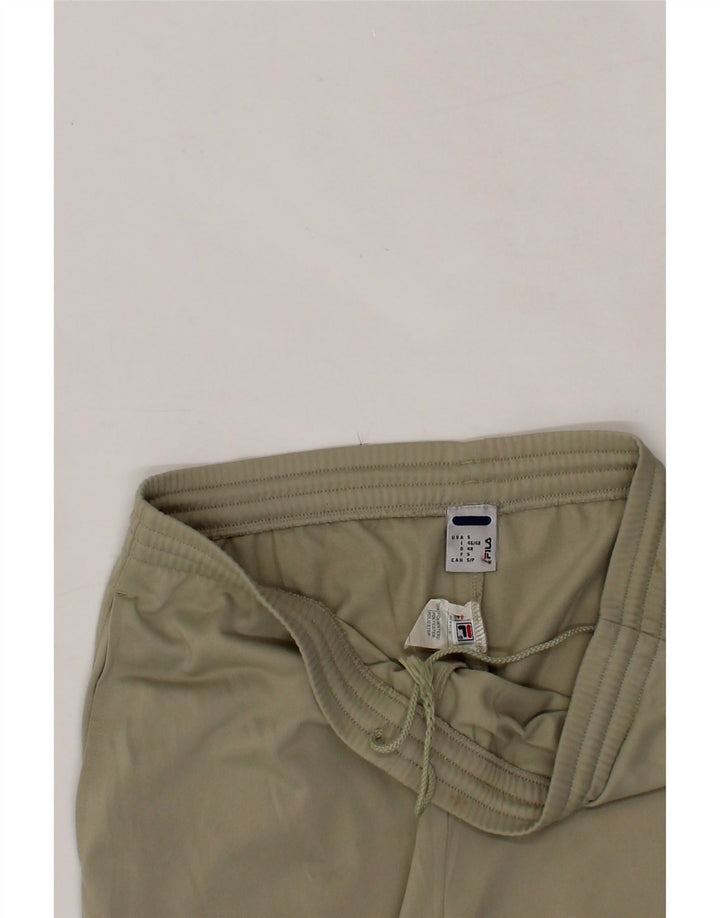 FILA Mens Tracksuit Trousers Small Beige Polyester Vintage Fila and Second-Hand Fila from Messina Hembry 