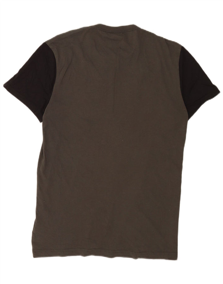 G-Star Herren-T-Shirt mit Grafik, Größe S, Grau, Colourblock-Baumwolle