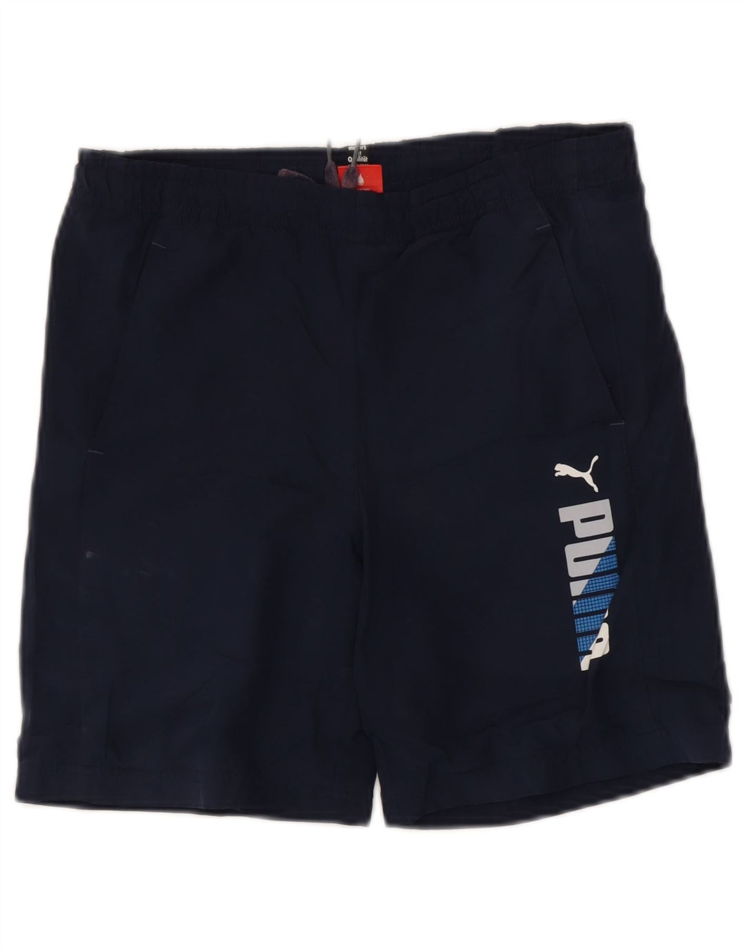 Puma Boys Graphic Sport Shorts 13-14 Jahre Marineblaues Polyester