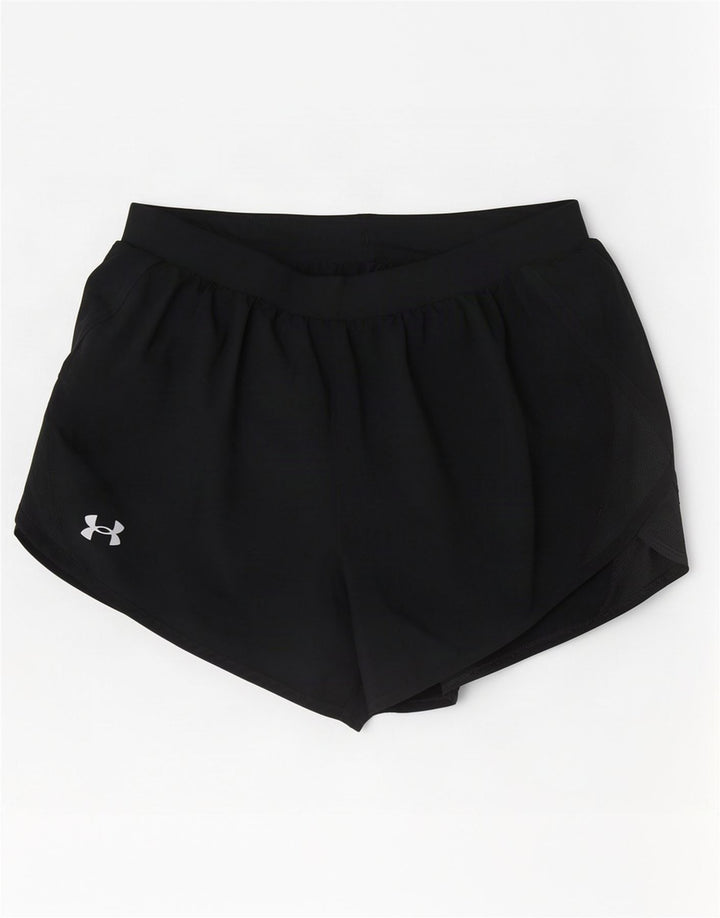 Under Armour Damen Sportshorts UK 10 Small Schwarz