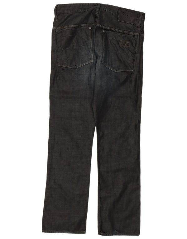 G-Star Herren Straight Jeans W33 L32 Marineblau Baumwolle