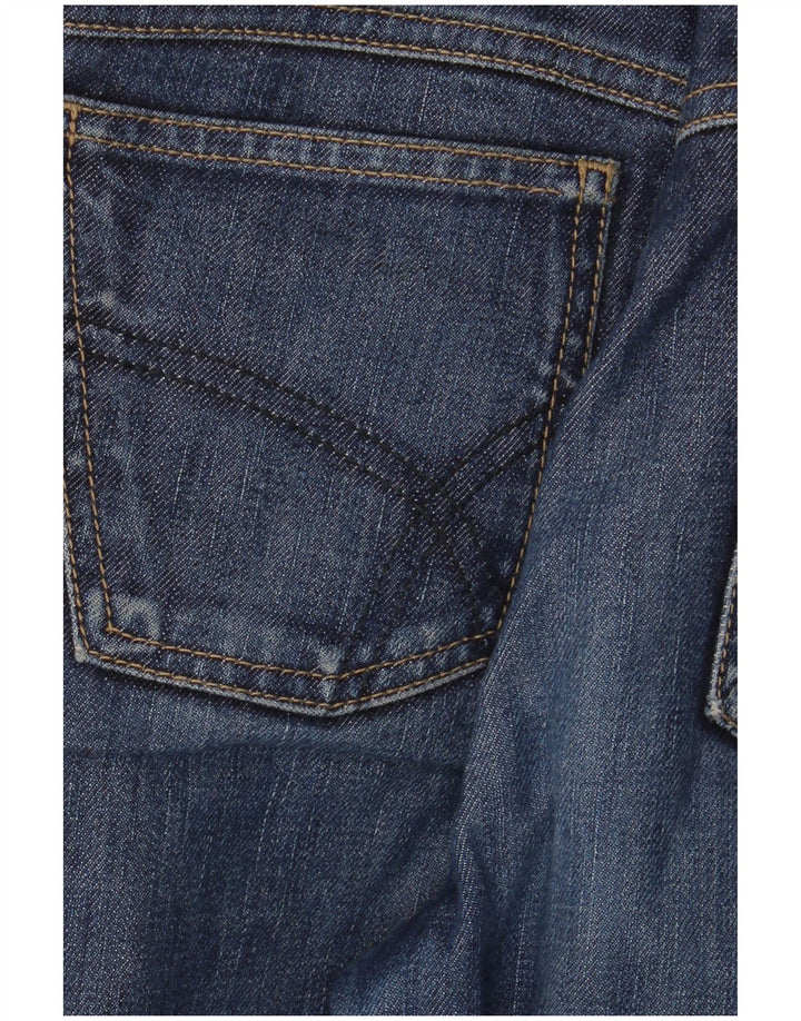 Gas Damen Bootcut Jeans W28 L28 Blau