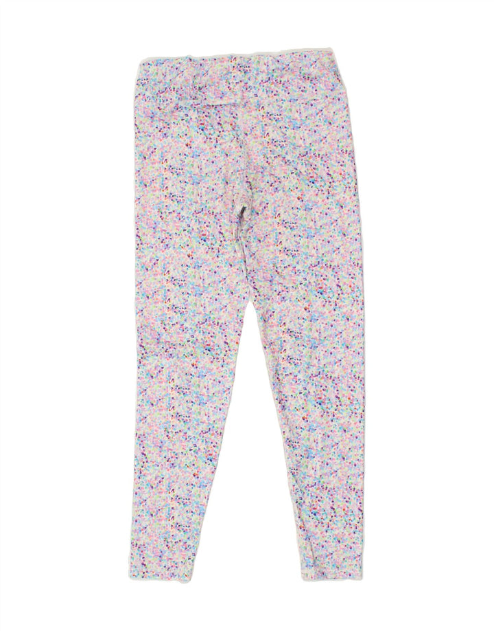 EDDIE BAUER Girls Leggings 14-15 Years Large Multicoloured Spotted Vintage Eddie Bauer and Second-Hand Eddie Bauer from Messina Hembry 
