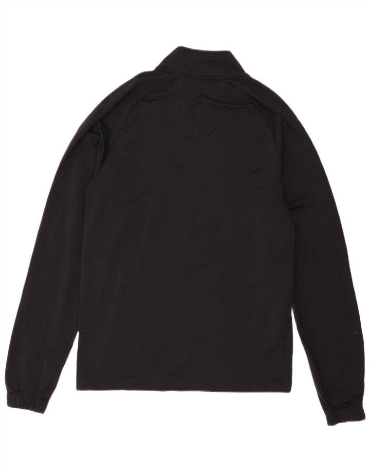 Nike Herren-Trainingsanzug-Oberjacke, Mittelschwarzes Polyester