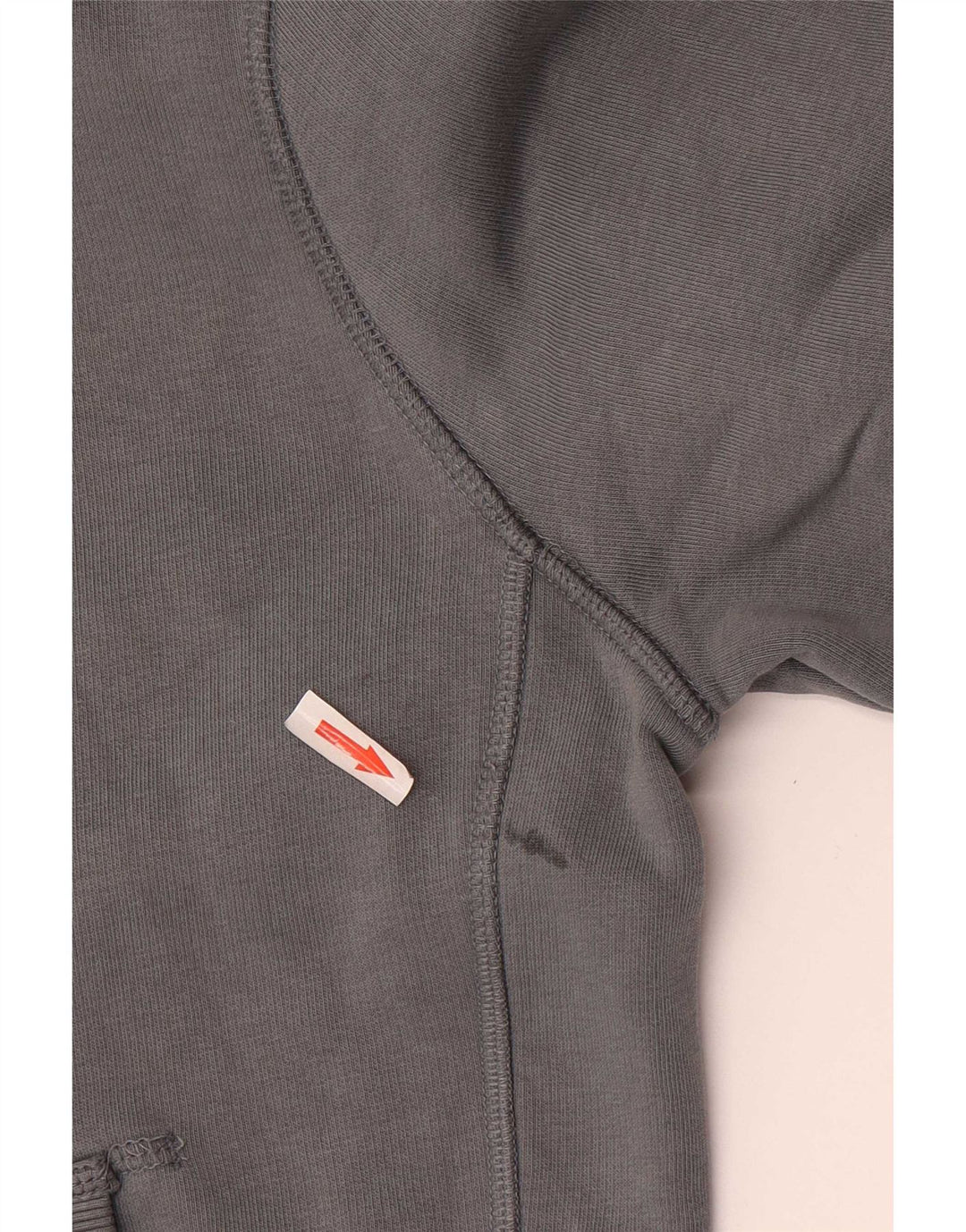 Jack Wills Herren-Kapuzenpullover mit Grafik, Größe S, graue Baumwolle