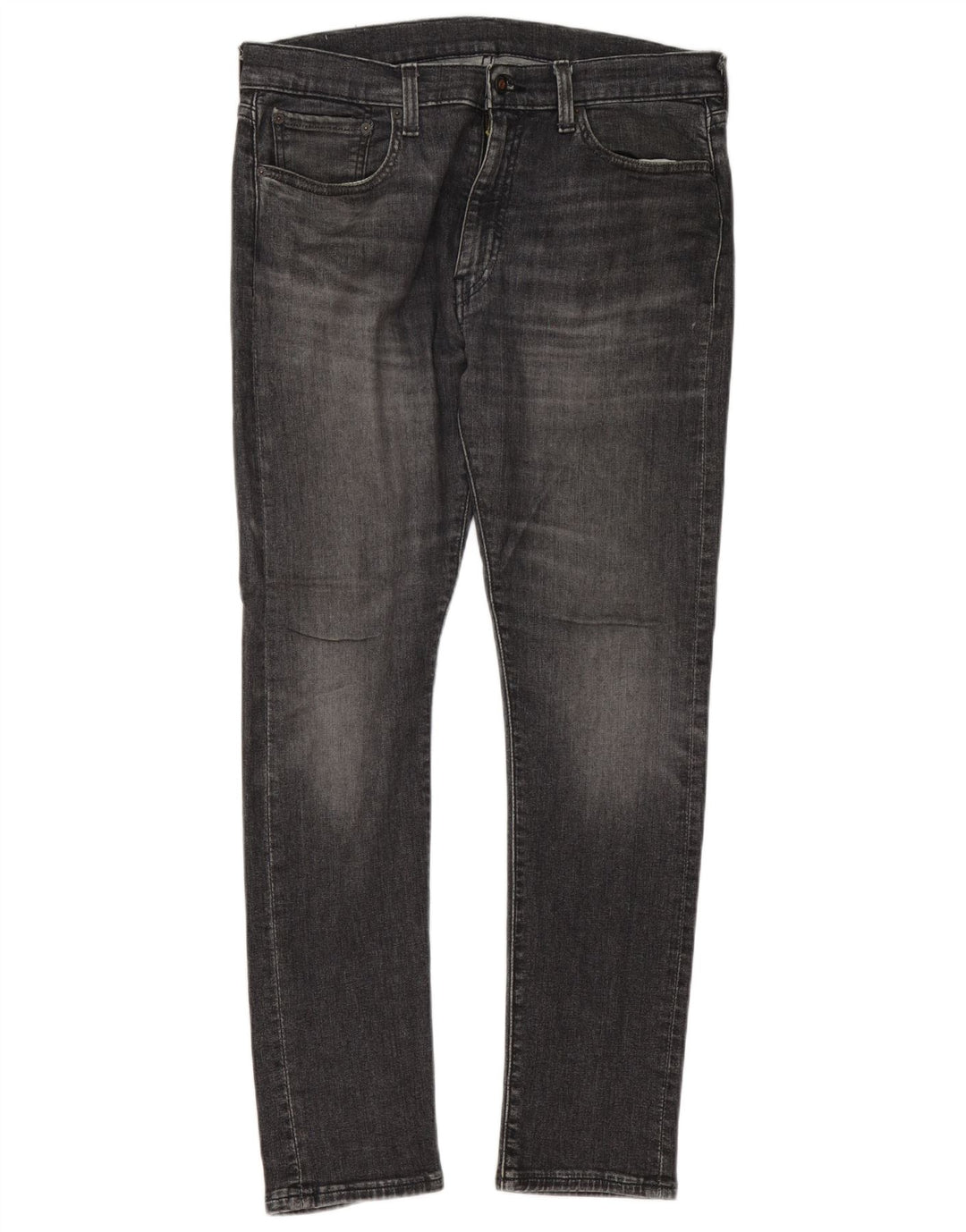 Levi's Herren Slim Jeans W36 L32 Graue Baumwolle