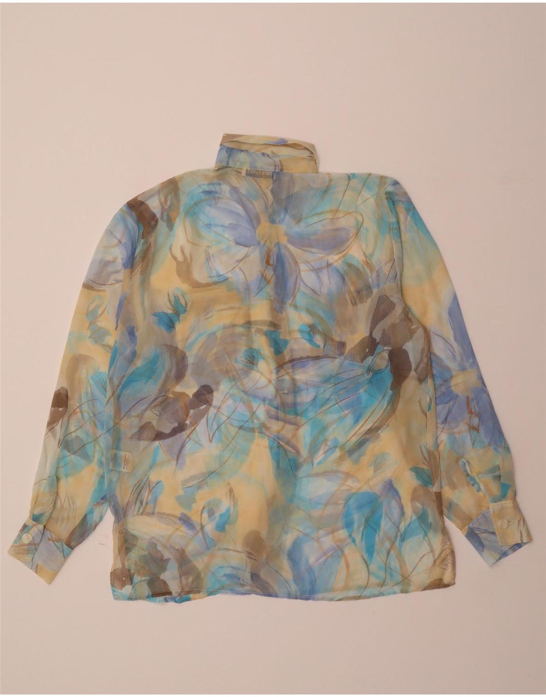 ENARA CAMICE Womens Shirt Blouse UK 16 Large Multicoloured