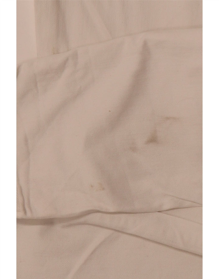 CREW CLOTHING Damen Slim Freizeithose UK 12 Medium W30 L29 Weiß