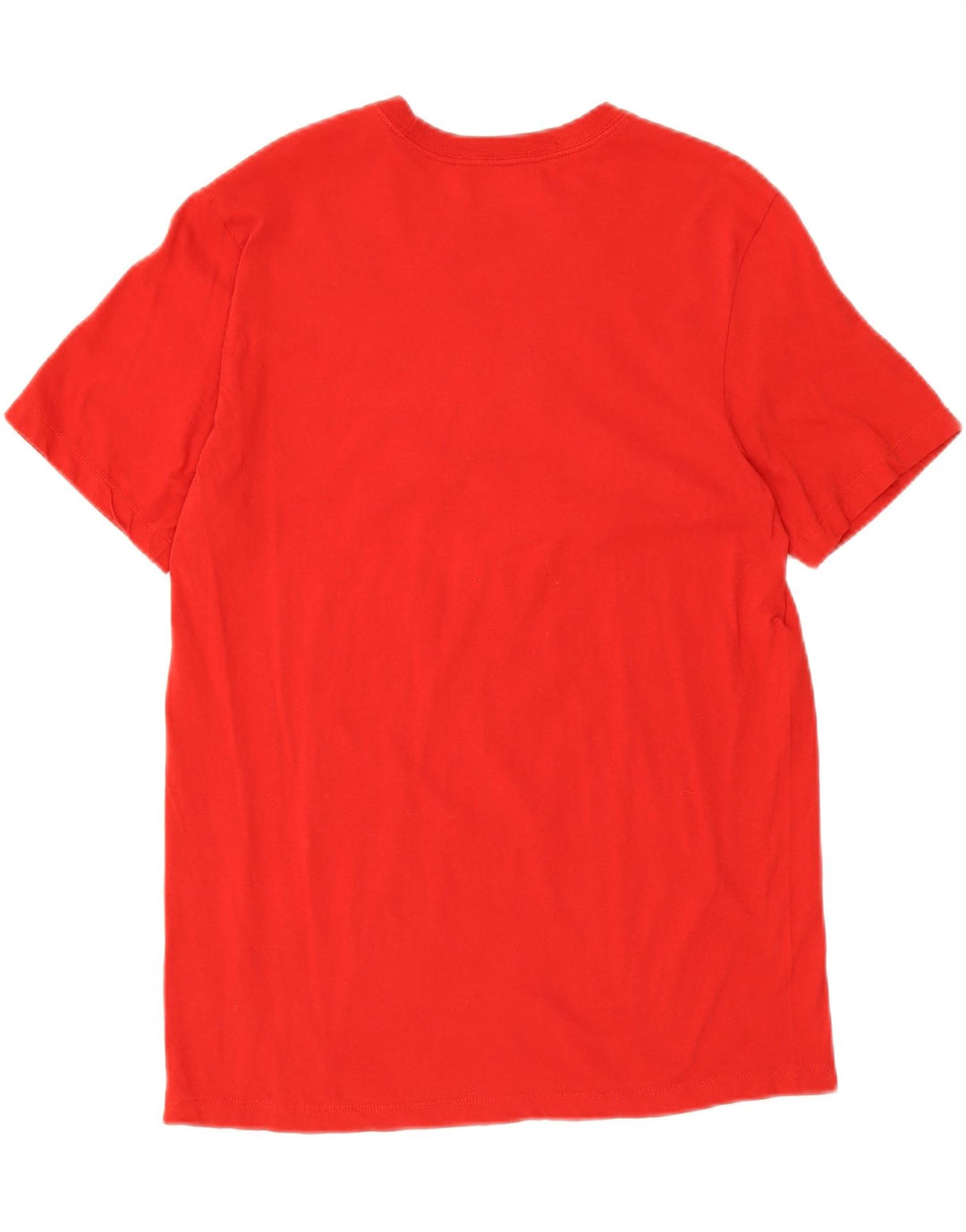 NIKE Mens Graphic T-Shirt Top Medium Red Cotton Vintage Nike and Second-Hand Nike from Messina Hembry 