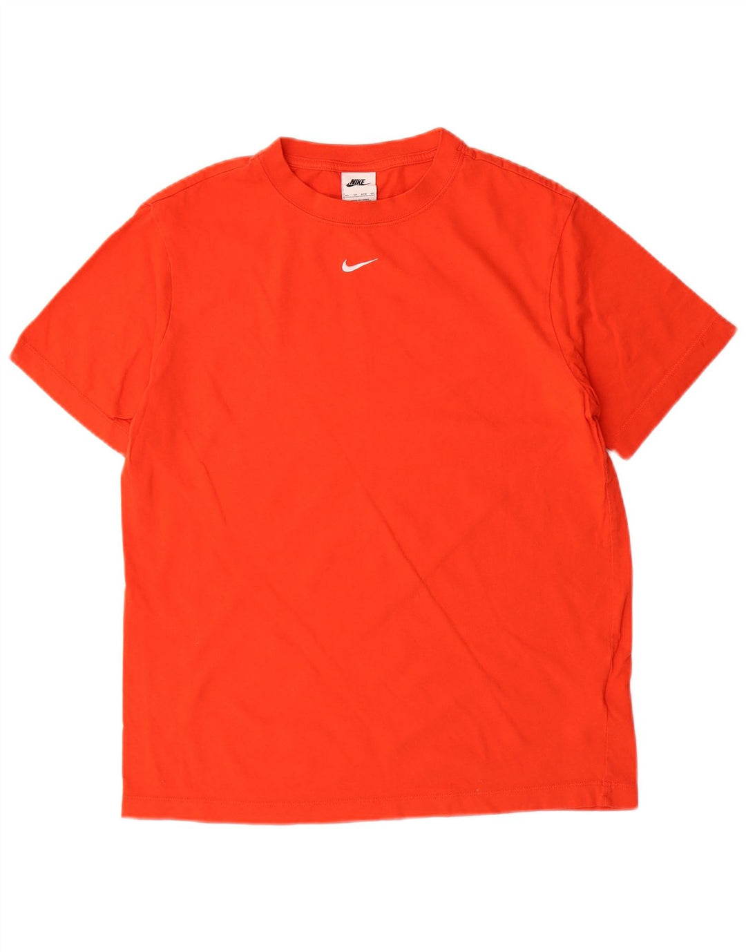 NIKE Herren T-Shirt Top XS Orange Baumwolle