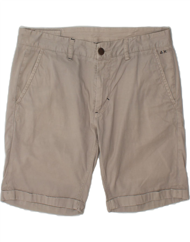 SUN68 Mens Chino Shorts W33 Medium Grey Cotton Vintage Sun68 and Second-Hand Sun68 from Messina Hembry 